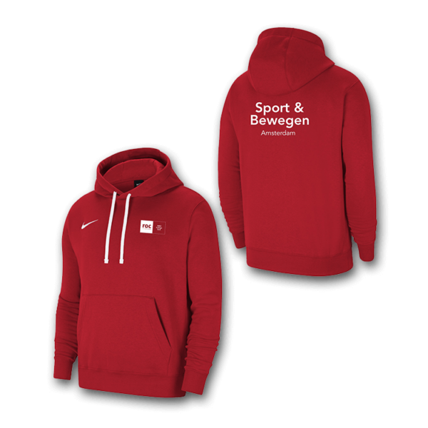 Nike Park Hoodie - uniseks (rood)