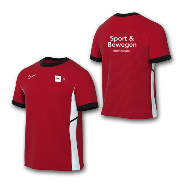 Nike Acd25 Top S/S - uniseks (rood)