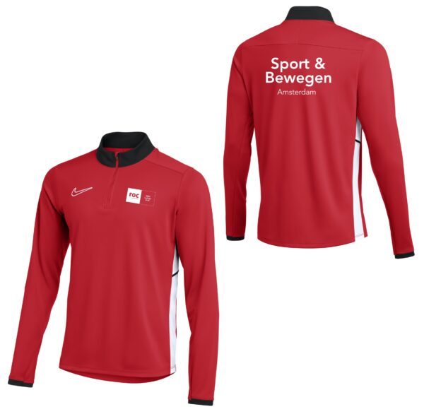 Nike Acd25 Drill Top - uniseks (rood)