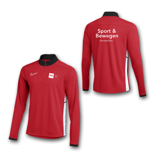 Nike Acd25 Drill Top - uniseks (rood)