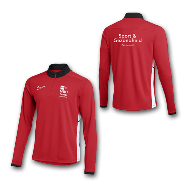 Nike Acd25 Drill Top - uniseks (rood)