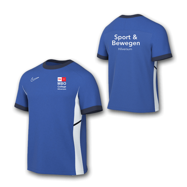 Nike Acd25 Top S/S - uniseks (kobalt)