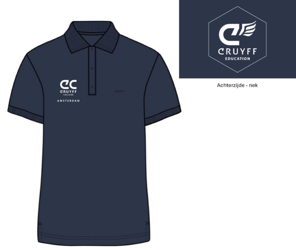 Cruyff Classic Polo - Uniseks - Navy