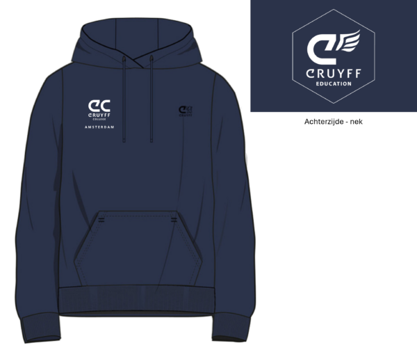 Cruyff Classic Hoodie - Uniseks - Navy