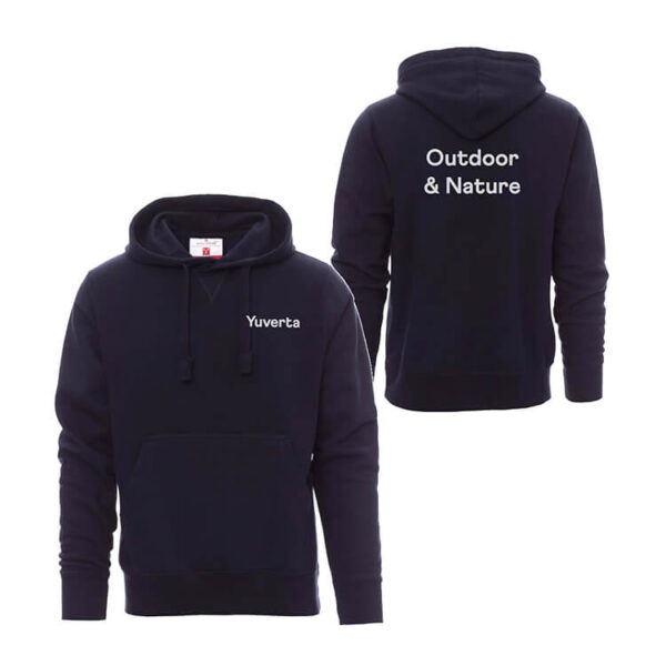 Hooded Sweater - uniseks (navy)